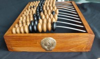 Деревянные счёты "Золото партии"