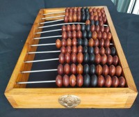 Деревянные счёты "Золото партии"