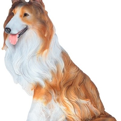 Декоративная садовая фигурка "Колли"