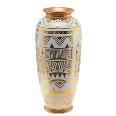 Ваза для искусственных цветов "Греция", L14 W14 H33 см