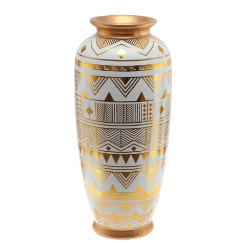 Ваза для искусственных цветов "Греция", L14 W14 H33 см