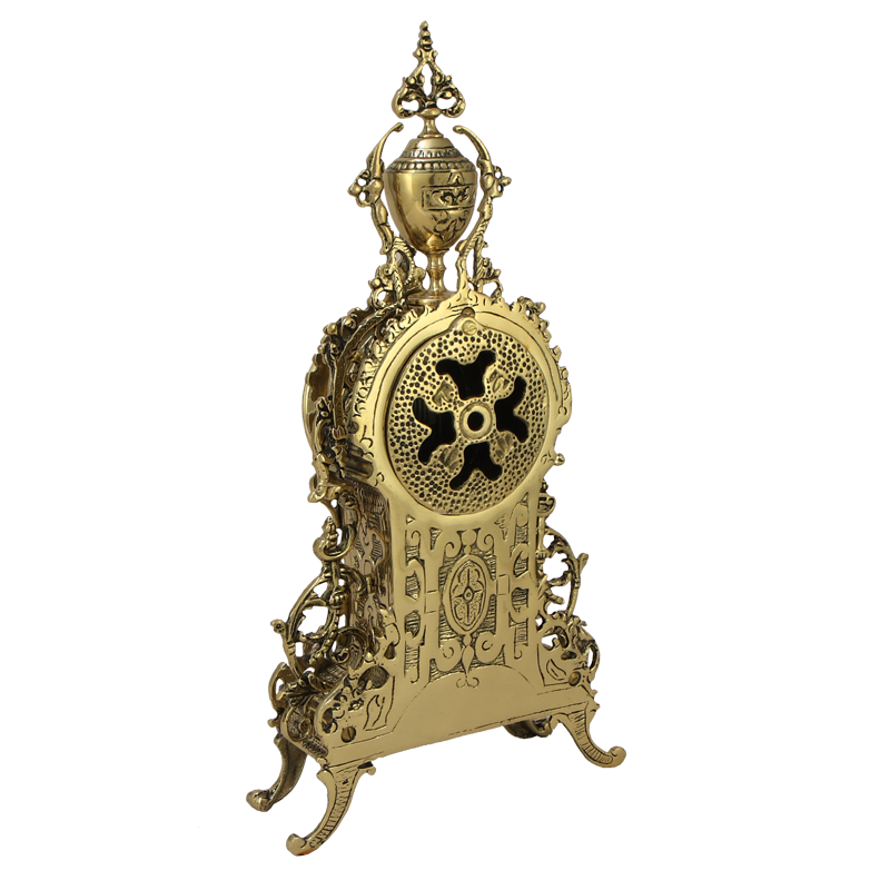 Часы "Капелла" каминные бронзовые
