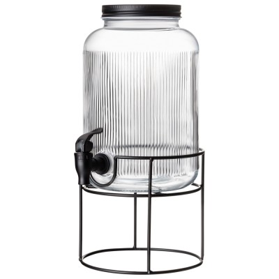 Диспенсер для Напитков Lines 3,9 л на Металлической Подставке