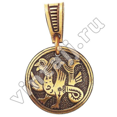 Подвеска-оберег "Двухголовый грифон"