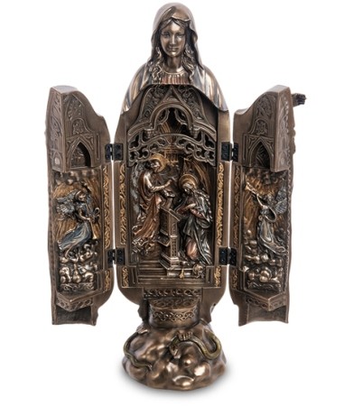 Интерьерная статуэтка-полиптих "Благовещение Богородицы"   
