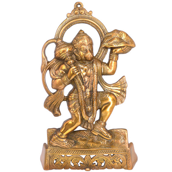 Панно Хануман 39см силумин