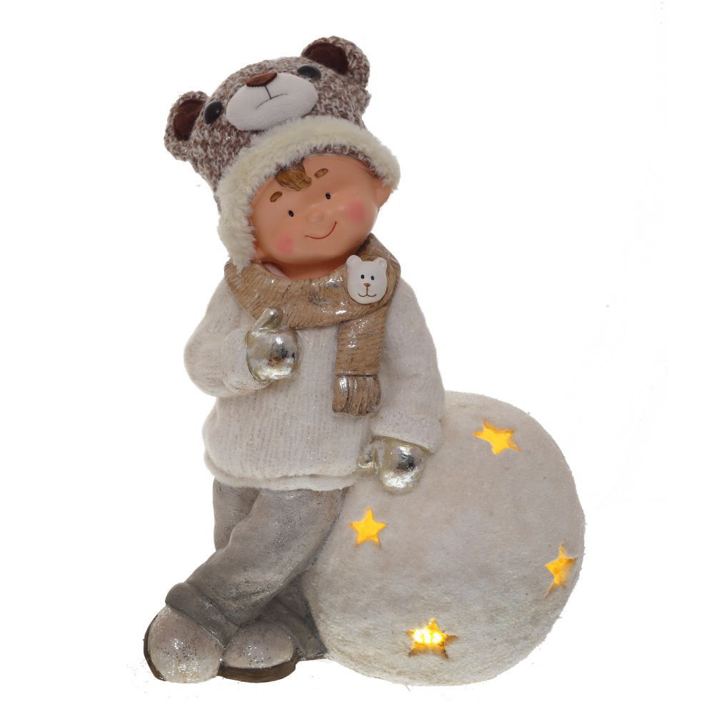 Фигурка декоративная "Ребенок" с подсветкой (3xAAA н/п), L35 W20 H50 см Фигурка декоративная "Ребенок" с подсветкой (3xAAA н/п), L35 W20 H50 см