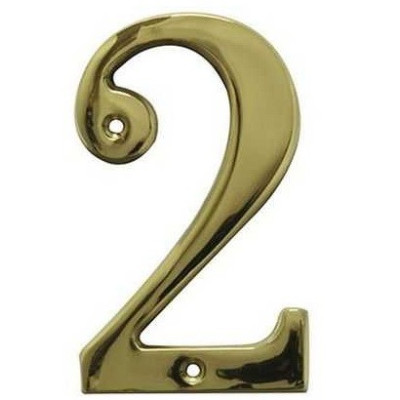 Дверная цифра "2"