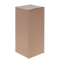 Ваза для искусственных цветов, L8,5 W8,5 H20 см