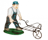 Декоративная садовая фигурка "Дачник"