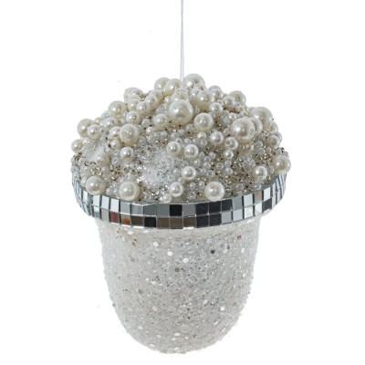 Изделие декоративное подвесное "Жёлудь", L9 W9 H11 см