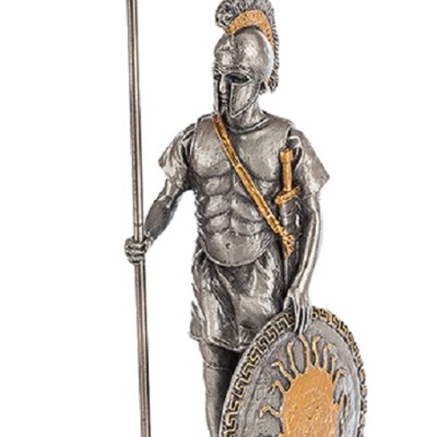 Декоративная статуэтка "Римский воин с копьем"
