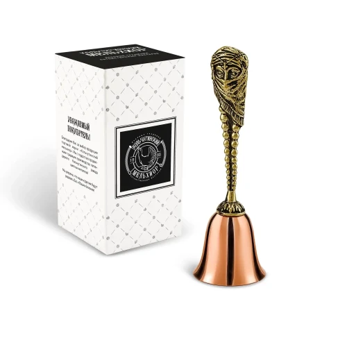 Колокольчик "Волшебная ночь" медь-латунь с чернением Колокольчик "Волшебная ночь" медь-латунь с чернением