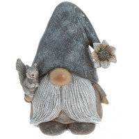 Фигурка декоративная "Гном", L10 W8 H15 см, 2в.