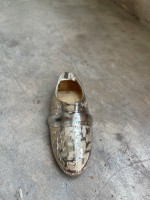 Пепельница "Башмак" латунь резная FIRKI NICKLE 8402068 l-10 см