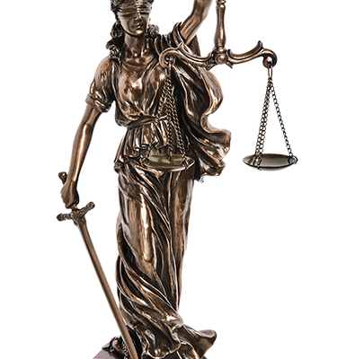 Статуэтка "Богиня Фемида с мечом"