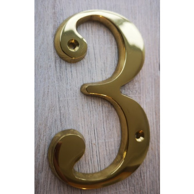 Дверная цифра "3"