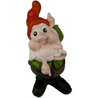 Декоративная садовая фигурка "Гном в танце"