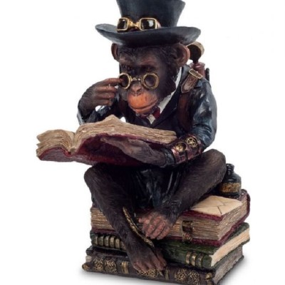 Статуэтка "Ученая обезьяна" Статуэтка "Ученая обезьяна"