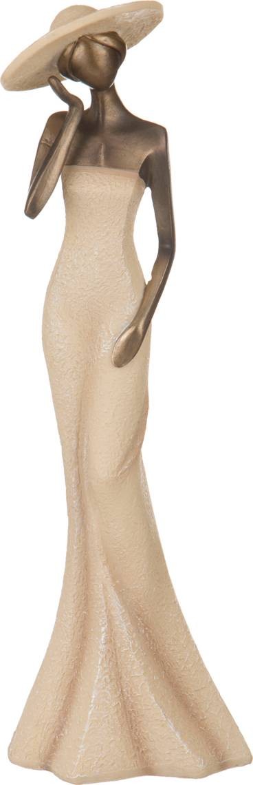 СТАТУЭТКА "ЛЕДИ" СЕРИЯ "ФЬЮЖН" 10*8*30 СМ. (КОР=16ШТ.)