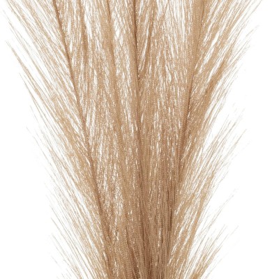 Ветка искусственная "Пампасная трава" (блок 10 шт), L7 W7 H42 см