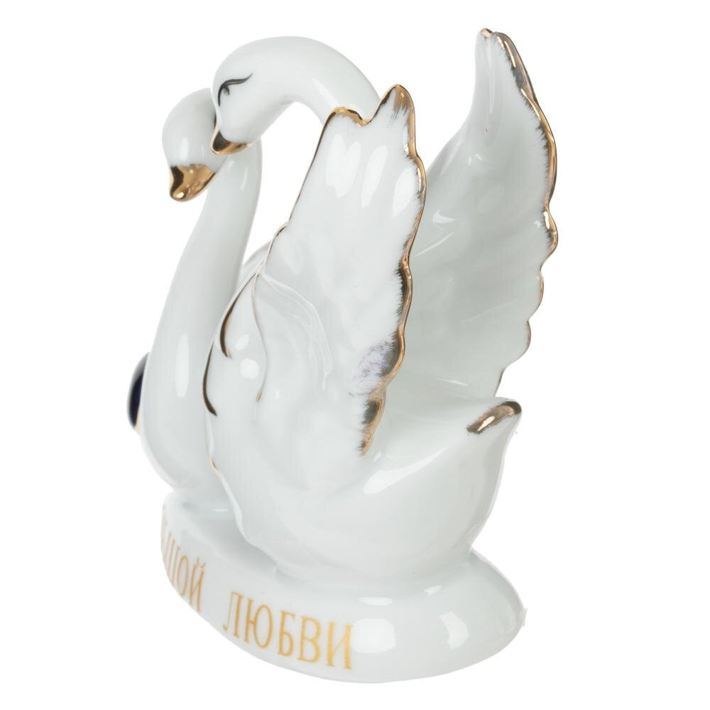 Фигурка декоративная "Лебеди", L7 W3,5 H6,5 см