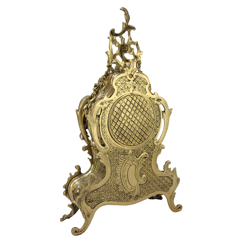 Часы "Луи XIV" каминные бронзовые