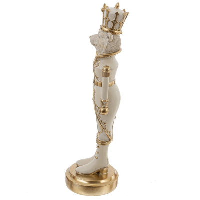 Фигурка декоративная "Солдатик-медведь", L9 W9 H31 см