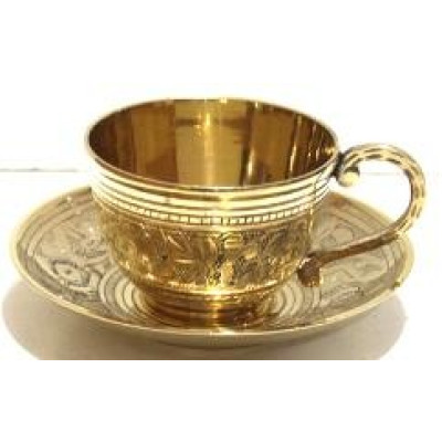 пара латунь резная CHUNIYA JALI h-11 см