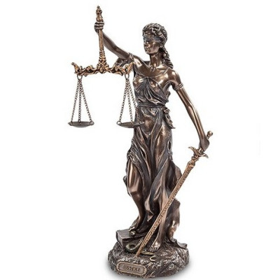 Статуэтка "Фемида с весами и мечом"