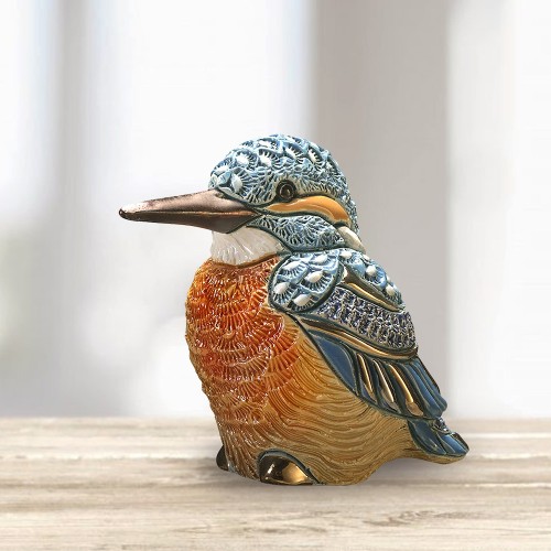 Статуэтка керамическая Зимородок