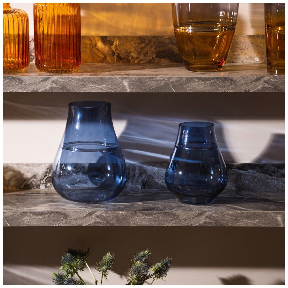 ВАЗА BRONCO "NOVA" BLUE 20Х25 СМ ВАЗА BRONCO "NOVA" BLUE 20Х25 СМ