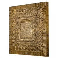 Панно декоративное из латуни 