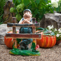 Декоративная садовая фигурка "Гостеприимный хозяин"