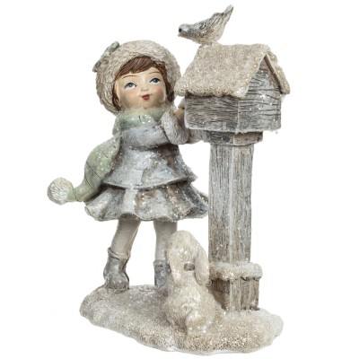 Фигурка декоративная "Девочка", L11,5 W6 H14 см