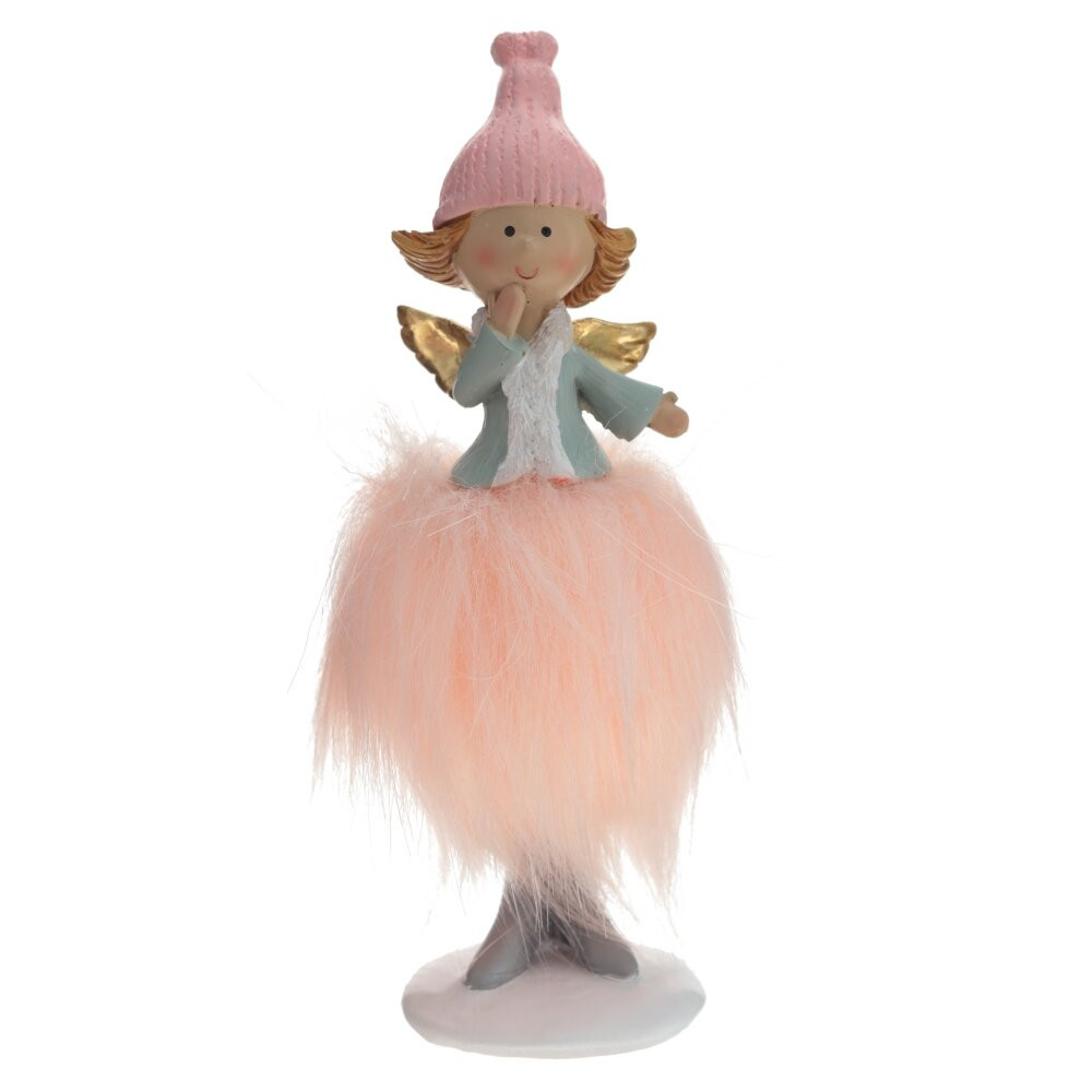 Фигурка декоративная "Ангел", L6 W6 H15 см, 2в.