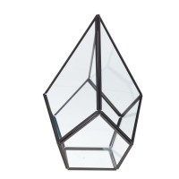 Ваза для искусственных цветов, L15 W15 H24 см