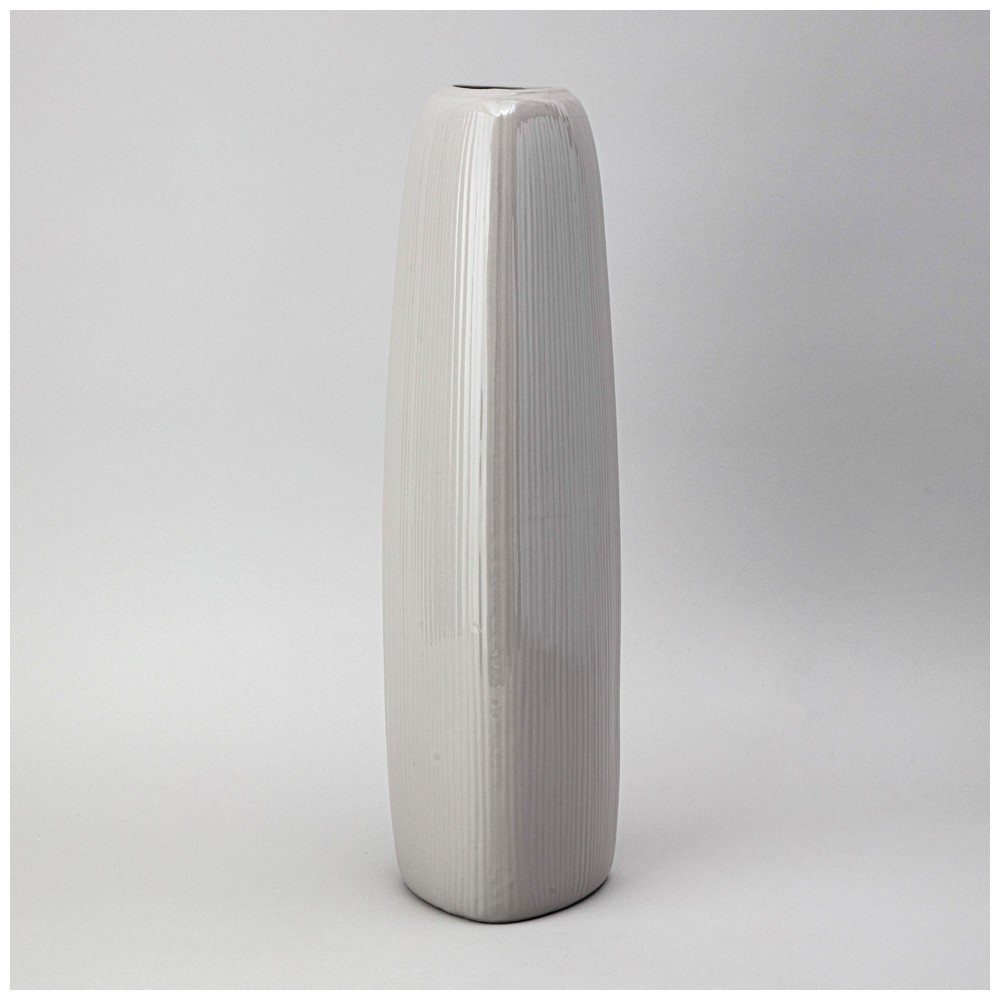 ВАЗА 13*13*49,3 СМ ЦВЕТ: СЕРЫЙ ВАЗА 13*13*49,3 СМ ЦВЕТ: СЕРЫЙ