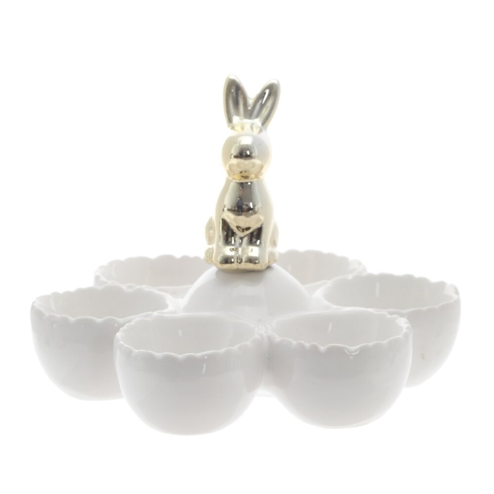 Тарелка для 6-ти яиц, L14,5 W14,5 H11 см