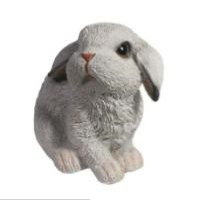 Декоративная садовая фигурка "Зайка Тося" L16W11H30