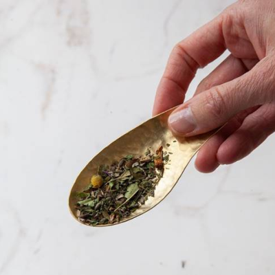 Ложка  для чая из латуни