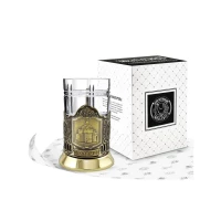 Набор для чая латунный "Владимир"