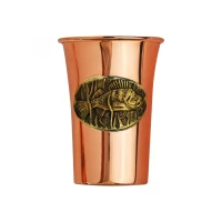 Стопка "Окунь" медная