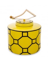 Набор интерьерных ваз "Лимонные соты"