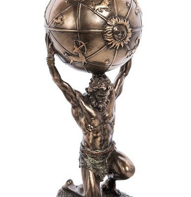 Декоративная статуэтка "Могучий Атлант"