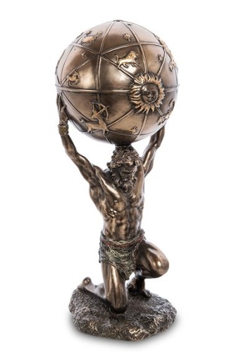 Декоративная статуэтка "Могучий Атлант"