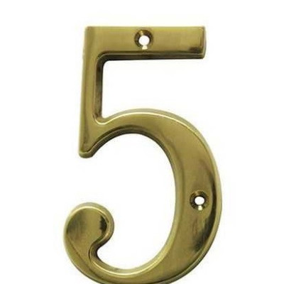 Дверная цифра "5"