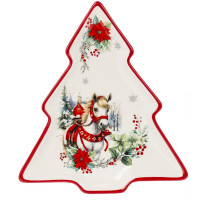 Блюдо сервировочное "Лошадь", L20 W23 H2 см