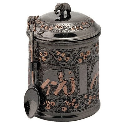 Чайный набор "Чайница Черный слон"