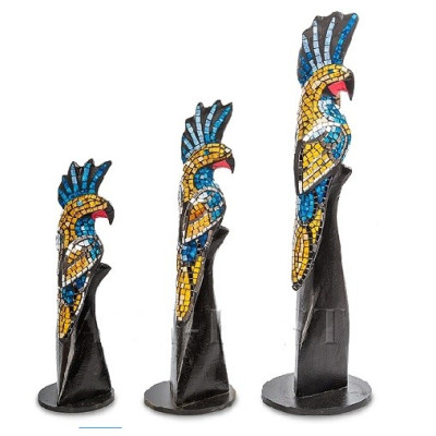 Набор статуэток "Праздничные Какаду"